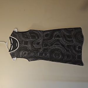 Tommy Hilfiger black and white dress